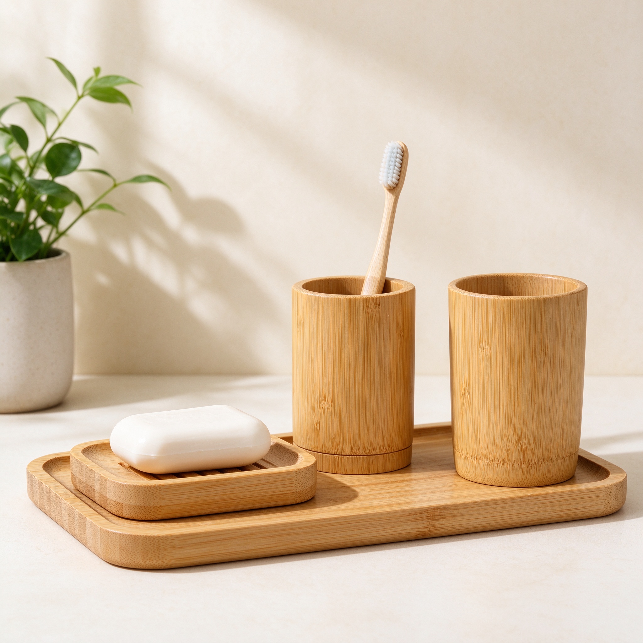 Bamboo Bath Accessories