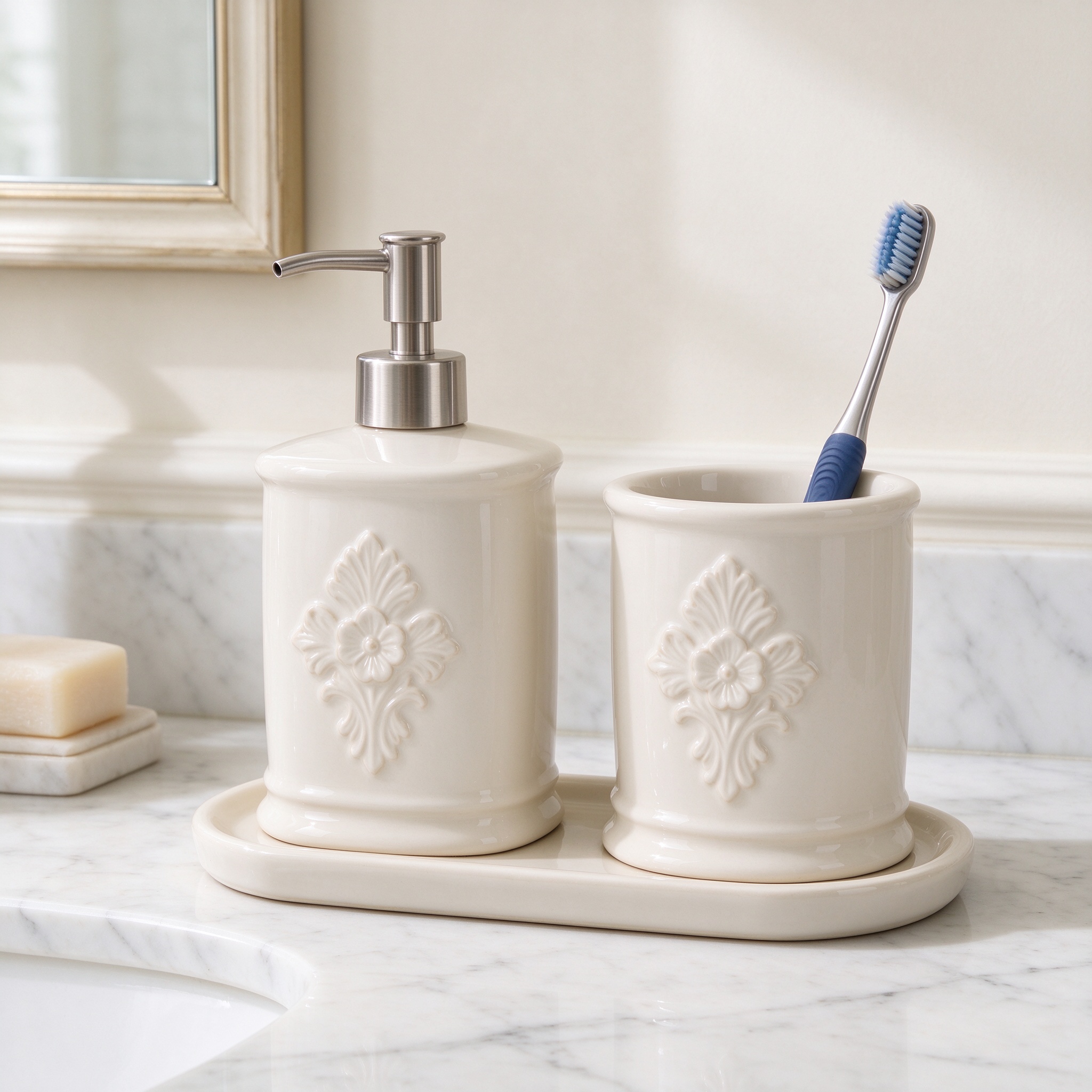 Claridge Ceramic Bath Set